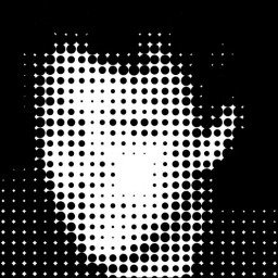 Halftone portrait of Nathan Apffel